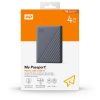 Western Digital WD My Passport® Portable Hard Drive, 4TB, Silicon Gray - Image 5