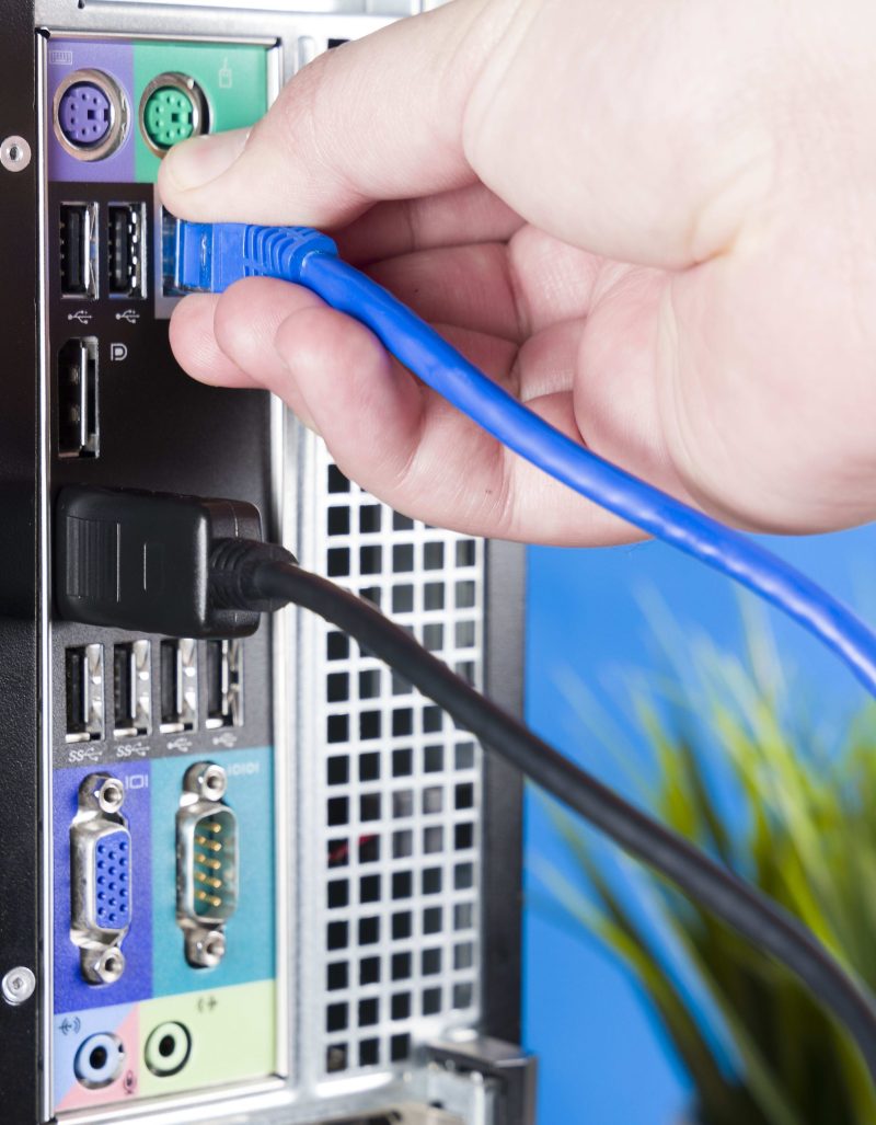 Ativa® Cat 6 Network Cable, 25', Blue - Image 3