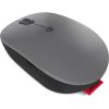 Lenovo Go Wireless Multi-Device Mouse - Blue Optical - Wireless - Bluetooth/Radio Frequency - 2.40 GHz - Rechargeable - Black - USB Type C - 2400 dpi - Scroll Wheel - 5 Button(s) - 6 Programmable Button(s) - Image 3