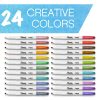 Sharpie® S-Note Highlighters, Chisel Tip, Assorted Colors, Pack Of 24 Highlighters - Image 4