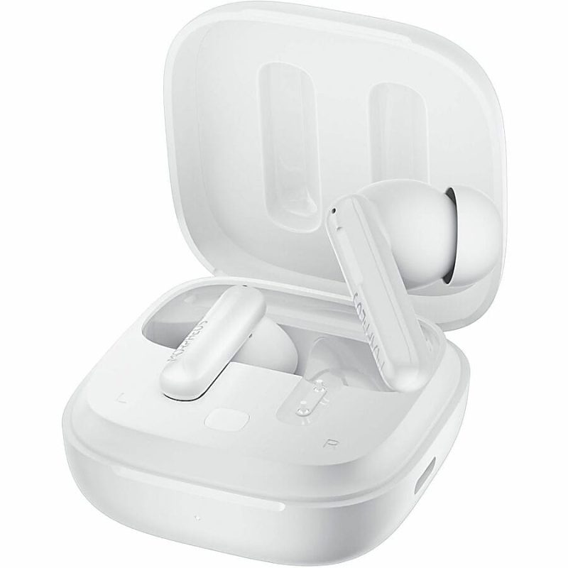 Morpheus 360 Nemesis ANC Wireless Noise Cancelling Headphones | Bluetooth Earbuds | 30H Playtime | TW2750W | - Stereo - 10mm Graphene Drivers - True Wireless - Feed Forward NC - Binaural - In-ear - 4 ENC Reduction Microphones - Waterproof IPX5 - White - Image 3