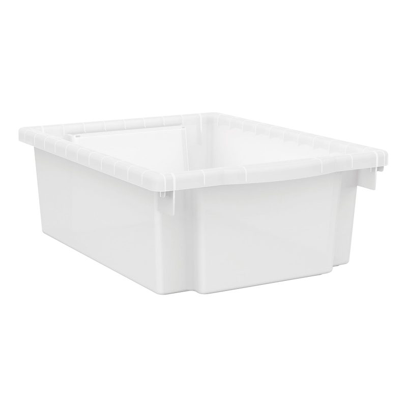 HON® Flagship Storage Collection Bin Kit, Small Size, 6" x 12 3/4" x 16", Translucent
