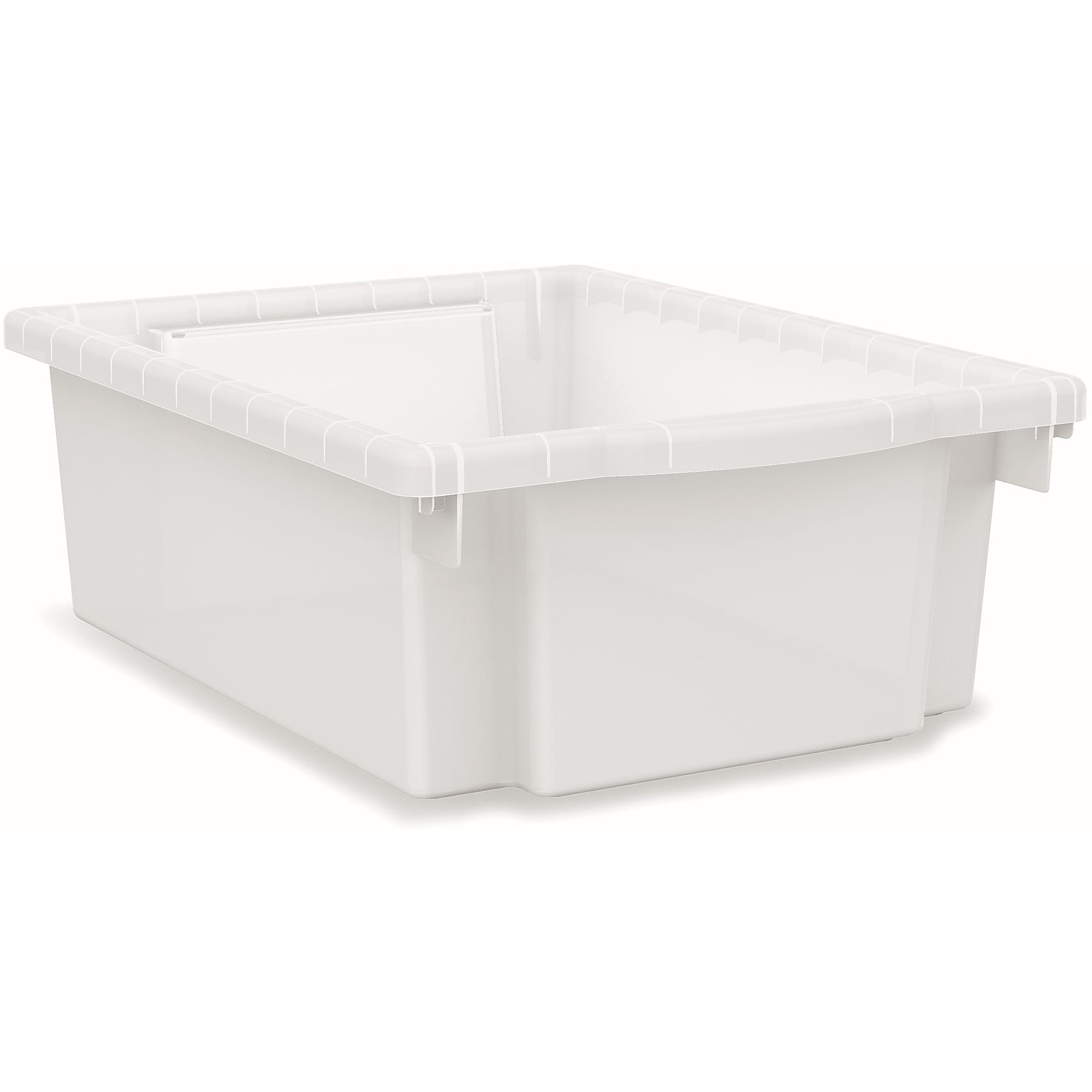HON® Flagship Storage Collection Bin Kit, Small Size, 6" x 12 3/4" x 16", Translucent - Image 2