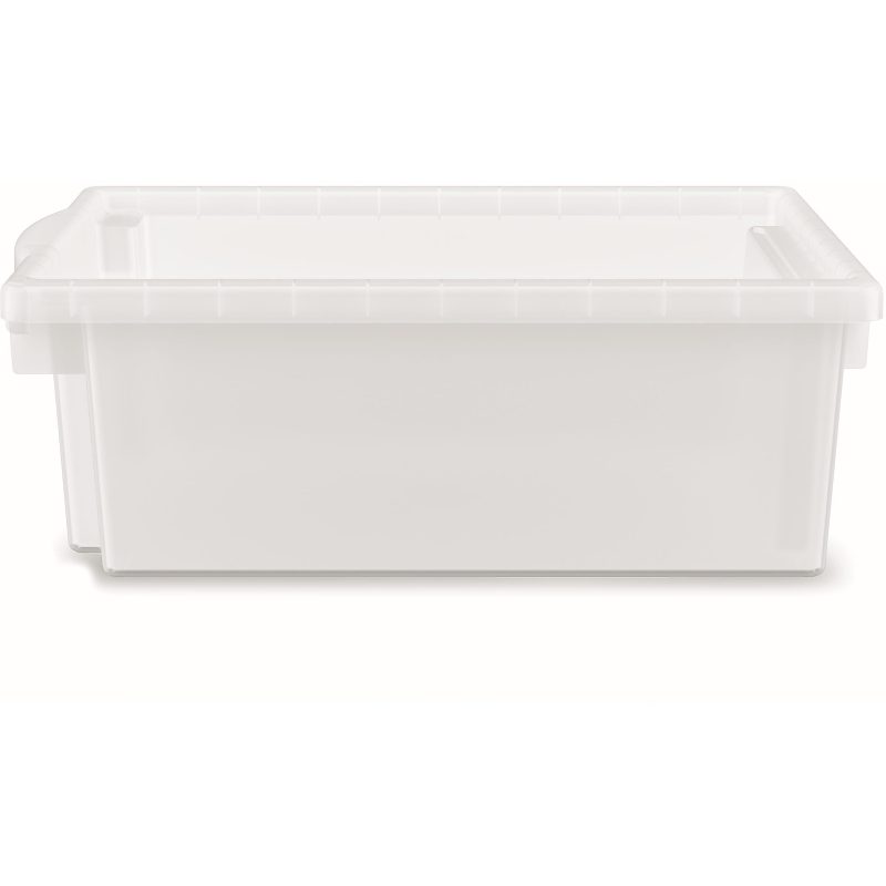 HON® Flagship Storage Collection Bin Kit, Small Size, 6" x 12 3/4" x 16", Translucent - Image 3