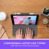 Logitech® Slim Folio Keyboard Case, Graphite - Image 2