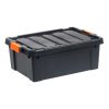 Iris® Remington Heavy Duty Store-It-All Totes, 11.75 Gallon, Black, Set Of 4 Totes - Image 2