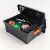 Iris® Remington Heavy Duty Store-It-All Totes, 11.75 Gallon, Black, Set Of 4 Totes - Image 10