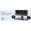 Adesso Xtream S4 USB-Powered Desktop Computer Speaker with Dynamic Sound - 5W x 2 - Works with Zoom, Microsoft Team, Skype, Webex and Google Meet - Image 4