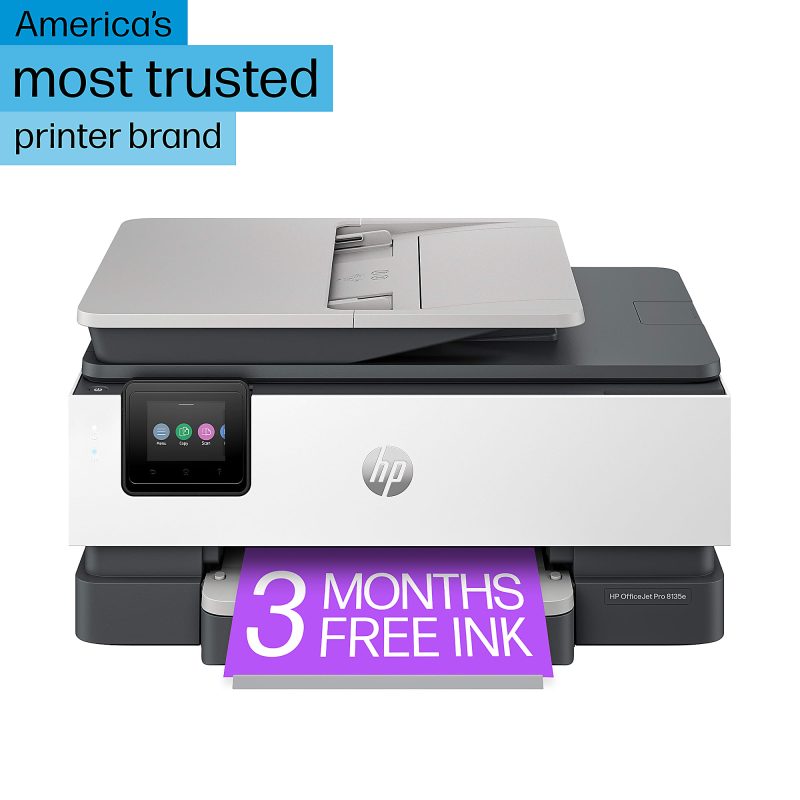 HP OfficeJet Pro 8135e All-in-One Printer with 3 months free instant ink with HP+ - Image 2