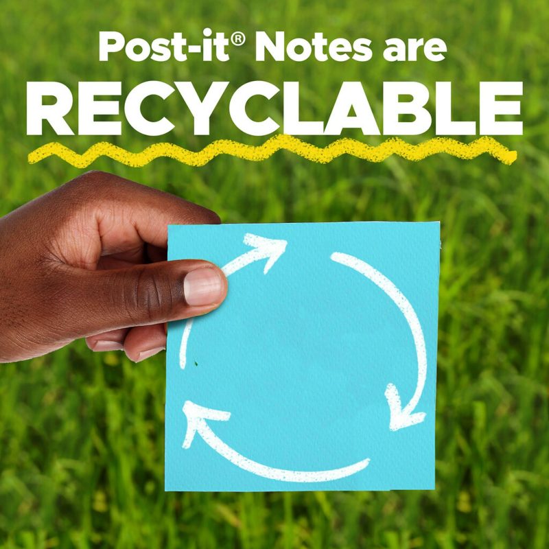 Post-it Pop Up Notes, 18 Pads, 3 in x 3 in, Clean Removal, School Supplies and Office Products, Sticky Notes for Vertical Surfaces, Monitors, Walls and Windows, Floral Fantasy Collection - Image 8