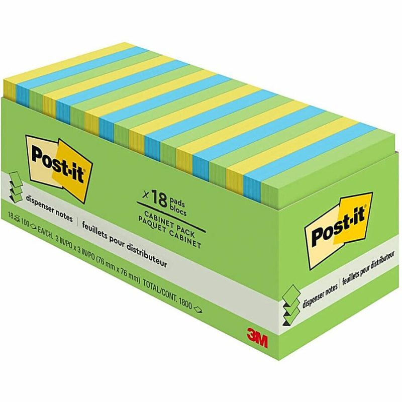 Post-it Pop Up Notes, 18 Pads, 3 in x 3 in, Clean Removal, School Supplies and Office Products, Sticky Notes for Vertical Surfaces, Monitors, Walls and Windows, Floral Fantasy Collection - Image 11