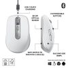 Logitech® MX Anywhere 3S Compact Wireless Mouse, 61% Recycled, Pale Gray, 910-006926 - Image 6