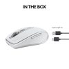 Logitech® MX Anywhere 3S Compact Wireless Mouse, 61% Recycled, Pale Gray, 910-006926 - Image 9