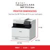 Canon® imageCLASS® MF751Cdw Wireless Laser All-In-One Color Printer - Image 2