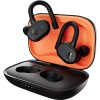 Skullcandy Push Active In-Ear True Wireless Headphones, Black/Orange - Image 2