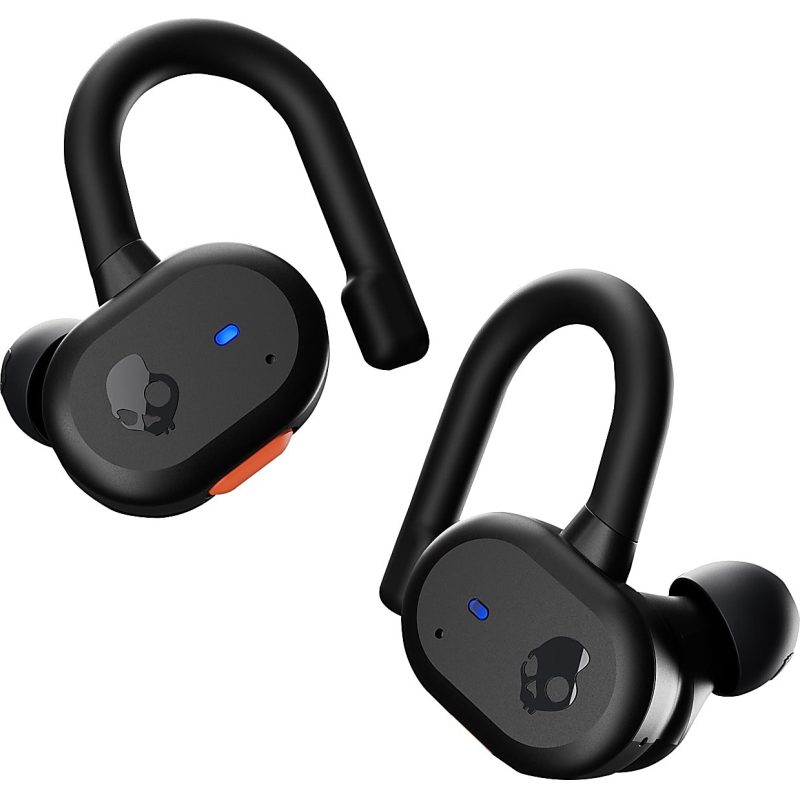 Skullcandy Push Active In-Ear True Wireless Headphones, Black/Orange - Image 3