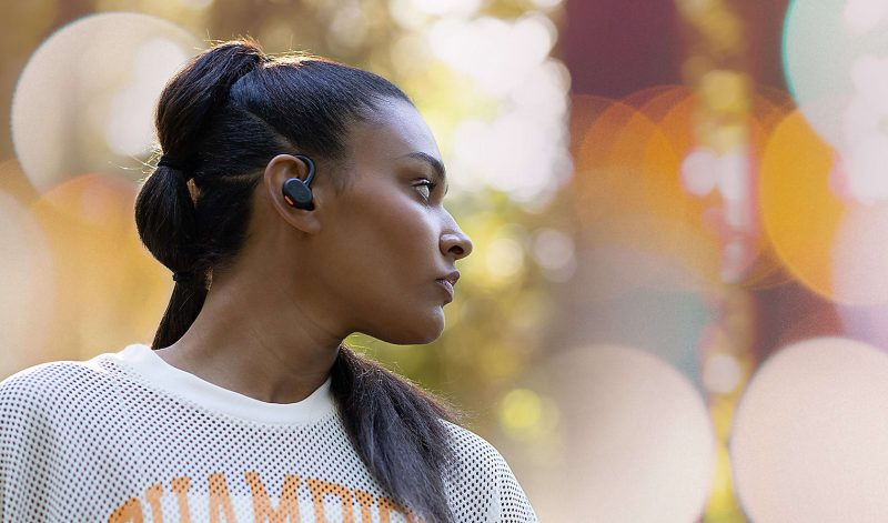 Skullcandy Push Active In-Ear True Wireless Headphones, Black/Orange - Image 4