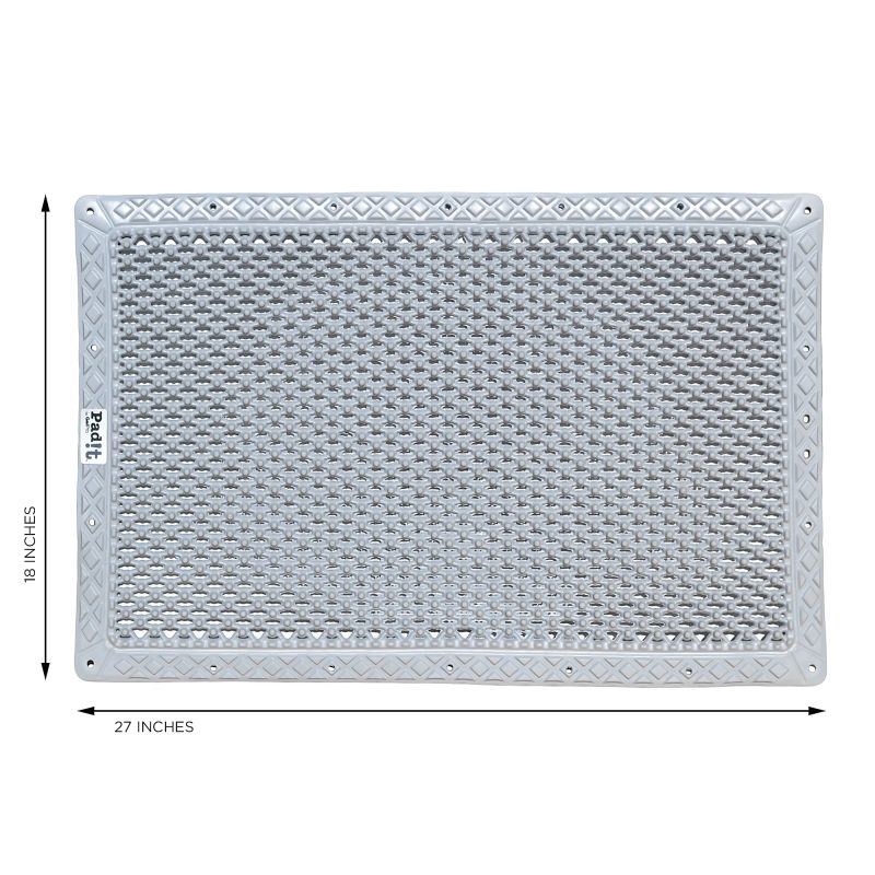 GelPro Pad-IT Anti-Fatigue Standing Desk Mat, 18" x 27", Gray - Image 3