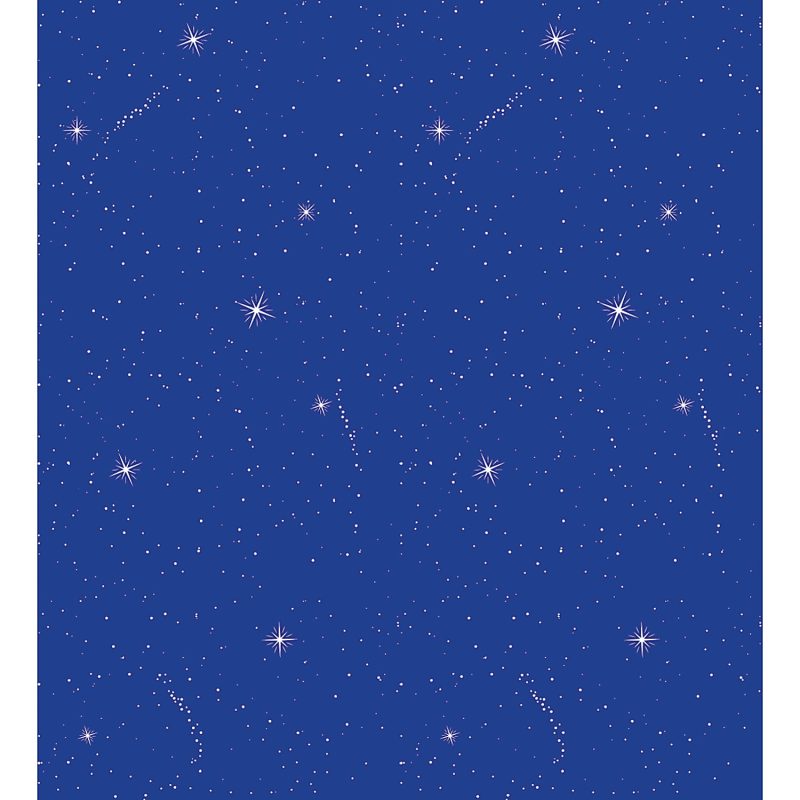 Pacon® Fadeless Bulletin Board Art Paper, 48" x 12', Lite Blue, Pack Of 4 Rolls - Night Sky