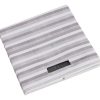 Linon Emmet Storage Bins, Medium Size, Gray Stripes, Pack Of 2 - Image 5