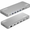 Plugable USB C Laptop Docking Station, Dual Monitor 4K 60Hz for Apple Mac M1/M2/M3, 2x HDMI or 2x DisplayPort - 100W Charging DisplayLink Dock, 2 Displays for MacBook, Driver Required