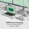 Plugable USB C Laptop Docking Station, Dual Monitor 4K 60Hz for Apple Mac M1/M2/M3, 2x HDMI or 2x DisplayPort - 100W Charging DisplayLink Dock, 2 Displays for MacBook, Driver Required - Image 5