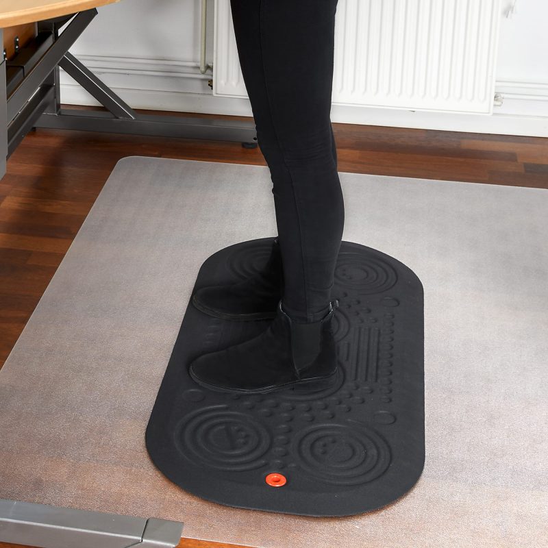 Floortex® AFS-TEX® 3000X Active Anti-Fatigue Mat, 20" x 39", Black - Image 3