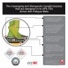 Floortex® AFS-TEX® 3000X Active Anti-Fatigue Mat, 20" x 39", Black - Image 7