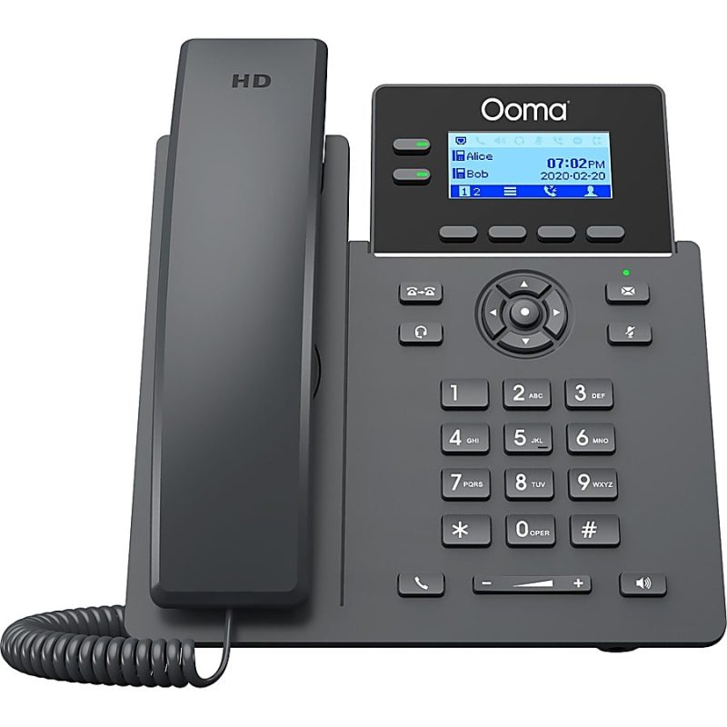Ooma 2602 IP Corded 2-Line Phone, OOMA2602 - Image 2