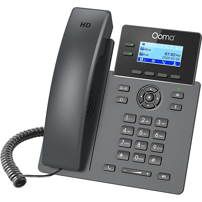 Ooma 2602 IP Corded 2-Line Phone, OOMA2602 - Image 3