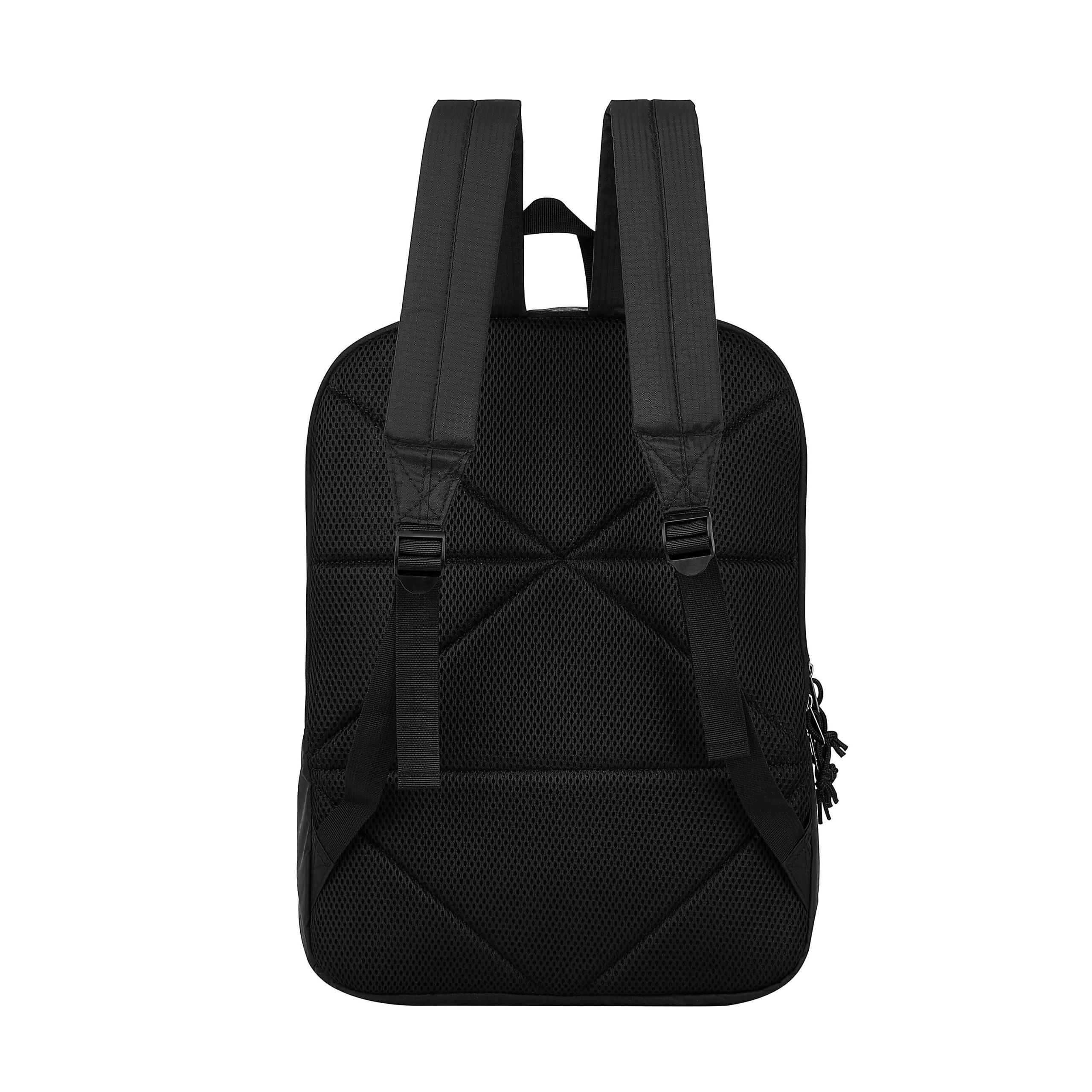 Volkano Track Backpack With 15.6" Laptop Pocket, Black - Image 3