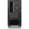 Thermaltake Versa H18 TG Computer Case - Micro Tower - Black, Blue - Tempered Glass, SPCC - 4 x Bay - 1 x 4.72" x Fan(s) Installed - 0 - Micro ATX, Mini ITX Motherboard Supported - 5 x Fan(s) Supported - Image 5