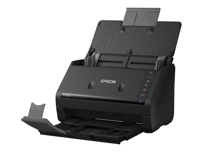 Epson® WorkForce® ES-400 II Duplex Desktop Color Document Scanner with Auto Document Feeder - Image 9