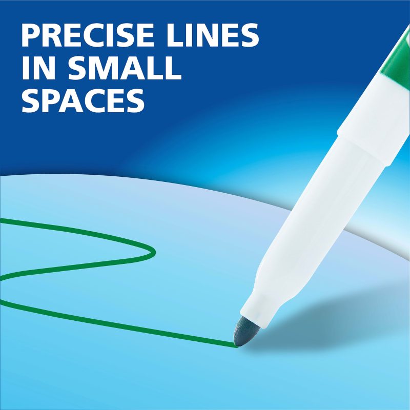 EXPO® Low-Odor Dry-Erase Markers, Fine Point, Black, Pack Of 36 - Image 7