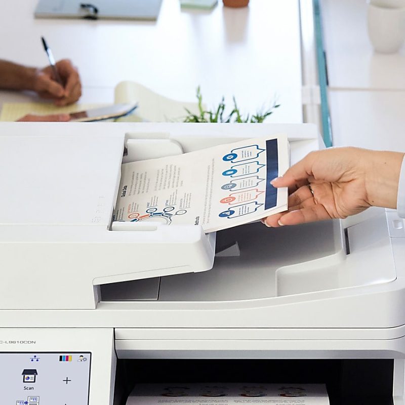 Brother® MFC-L9610CDN All-In-One Color Laser Printer - Image 8