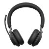 Jabra Evolve2 65 Headset - Microsoft Teams Certification - Stereo - Wireless - Bluetooth - 98.4 ft - Over-the-head - Binaural - Supra-aural