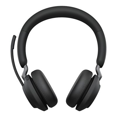 Jabra Evolve2 65 Headset - Microsoft Teams Certification - Stereo - Wireless - Bluetooth - 98.4 ft - Over-the-head - Binaural - Supra-aural