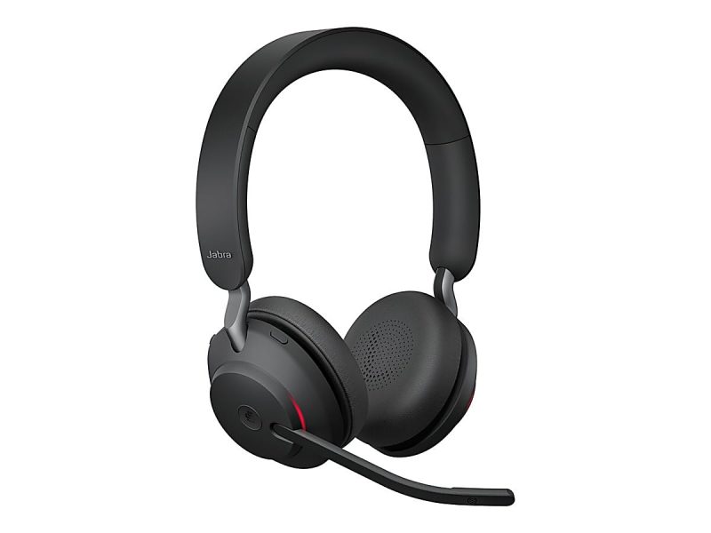 Jabra Evolve2 65 Headset - Microsoft Teams Certification - Stereo - Wireless - Bluetooth - 98.4 ft - Over-the-head - Binaural - Supra-aural - Image 5