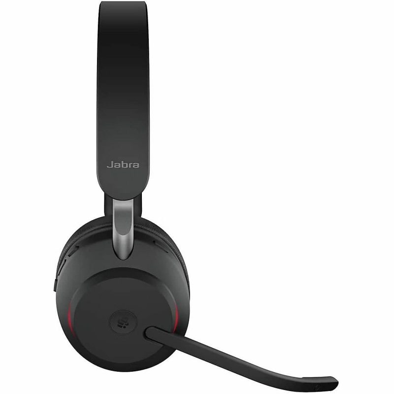 Jabra Evolve2 65 Headset - Microsoft Teams Certification - Stereo - Wireless - Bluetooth - 98.4 ft - Over-the-head - Binaural - Supra-aural - Image 6