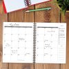 Willow Creek Press 12-Month Undated Budget/Finance Monthly Tracker Planner, 8-1/2" x 11", Black - Image 3