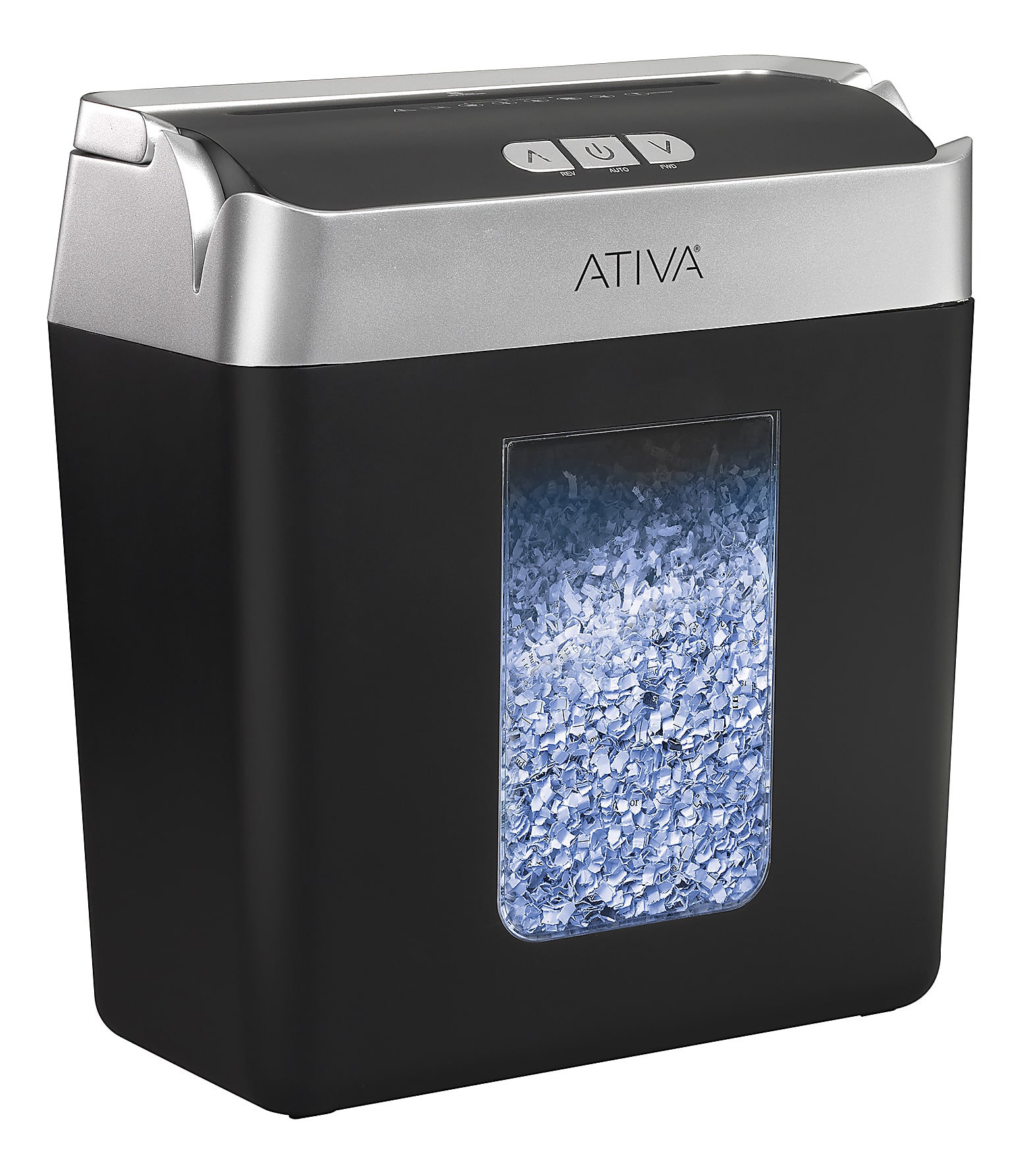 Ativa® 8-Sheet Micro-Cut Lift-Off Shredder With Handle, OMM83B - Image 2