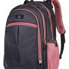 Volkano Orthopedic Backpack With 15.6" Laptop Compartment, Gray/Pink - Image 2