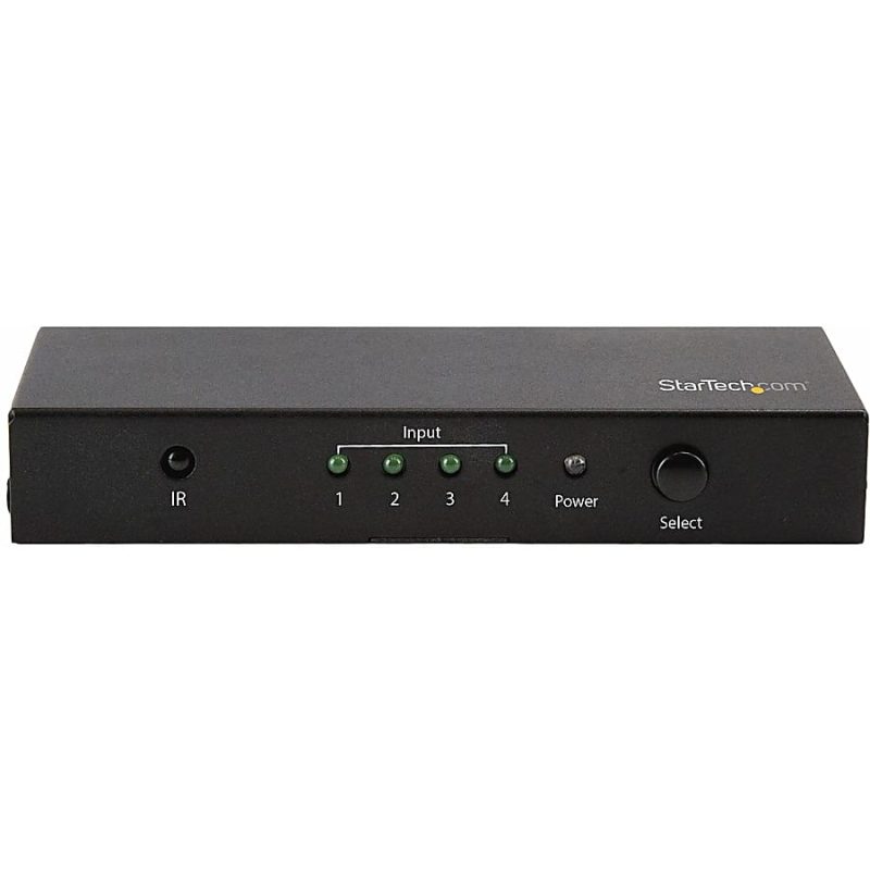 StarTech.com 4 Port HDMI Switch - 4K 60Hz - Supports HDCP - IR - HDMI Selector - HDMI Multiport Video Switcher - HDMI Switcher - Image 2