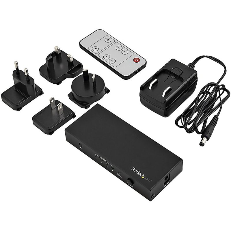 StarTech.com 4 Port HDMI Switch - 4K 60Hz - Supports HDCP - IR - HDMI Selector - HDMI Multiport Video Switcher - HDMI Switcher - Image 5
