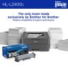Brother HL-L2400D Compact Monochrome Laser Printer, Duplex, USB-Connected, Black & White - Image 4