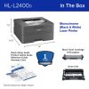 Brother HL-L2400D Compact Monochrome Laser Printer, Duplex, USB-Connected, Black & White - Image 8