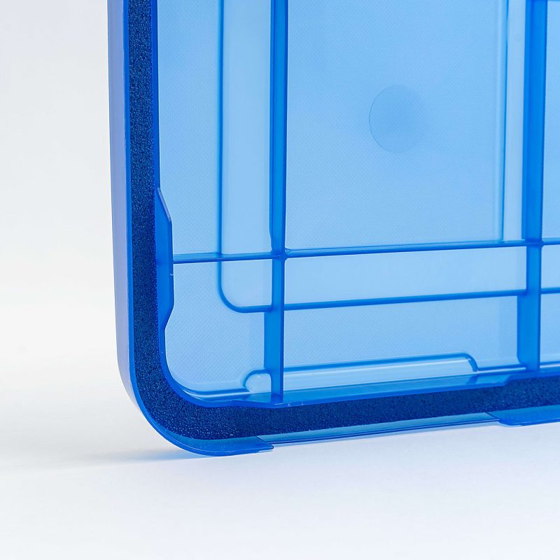 Iris Ultimate Weathertight Storage Boxes, 23-5/8”L x 20-1/16”W x 16-3/16”H, 60 Qt, Clear, Set Of 4 Boxes - Image 7