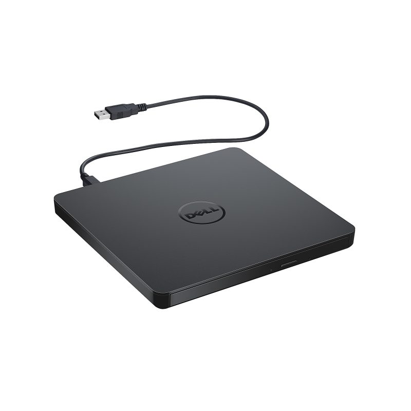 Dell Slim DW316 - Disk drive - DVD±RW (±R DL) / DVD-RAM - 8x/8x/5x - USB 2.0 - external - for Latitude 54XX, 55XX, 74XX; OptiPlex 30XX, 5490, 7490; Precision 35XX; Vostro 15 3510 - Image 2