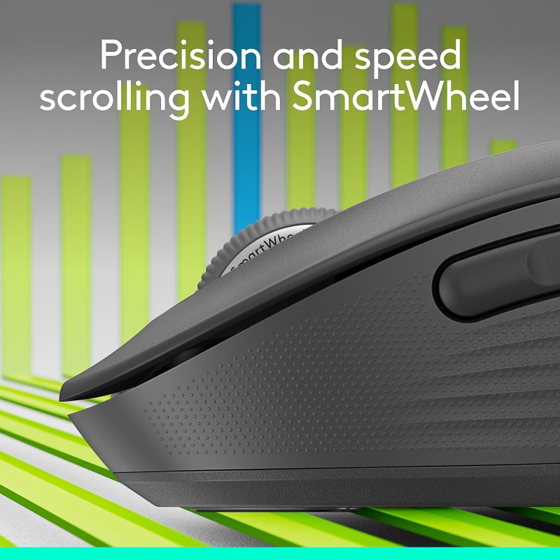 Logitech® Signature M650 Wireless Mouse, Graphite - Image 2