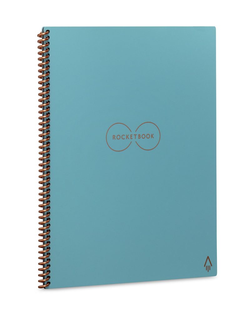 Rocketbook Core Smart Reusable Letter Size Notebook, 8-1/2" x 11", 1 Subject, Line Ruled, 16 Sheets, Teal - Image 3